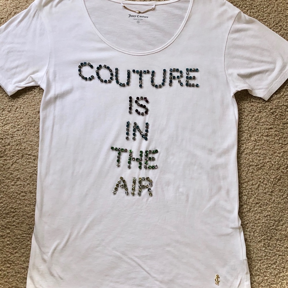 Juicy Couture crystal tee